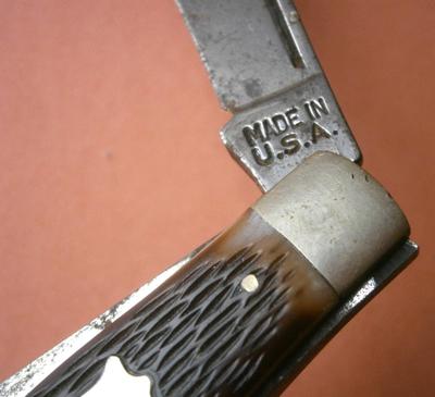 NEW BRITAIN Advertising Pocket Knife