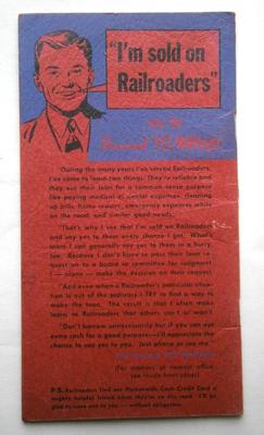 1950 RR Time Recording Book