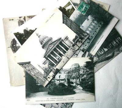 11 Pre-1920 French View Cards,