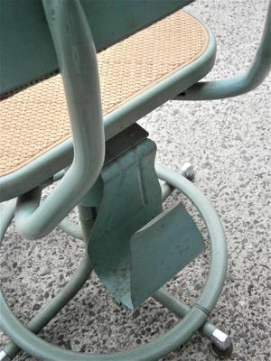 Western Electric Telephone Operators Purse Holder Chair