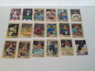 Fleer Baseball trading cards