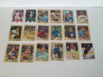 Fleer Baseball trading cards
