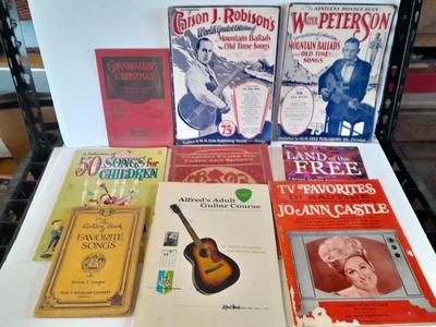 Variety of Sheet Music