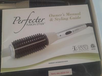 New Calista tools Perfecter Fusion styler Curling Iron professional kit EstateSales