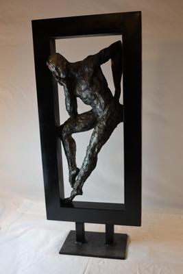 Metal Framed Male Art