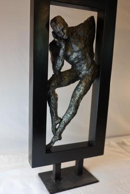 Metal Framed Male Art