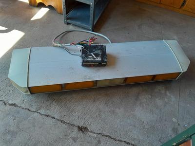 Old vehicle Security lightbar with controller