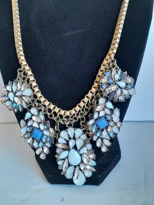 Talbots faux gemstone necklace