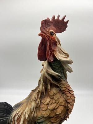 Giuseppe Armani Rooster Figurine Capodimonte Neapolitan Marking *Read Details*