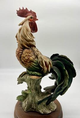 Giuseppe Armani Rooster Figurine Capodimonte Neapolitan Marking *Read Details*