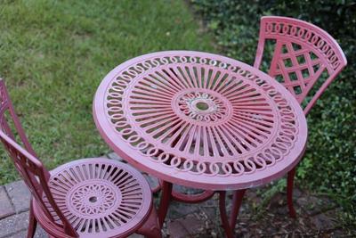 Cast Aluminum Bistro Set