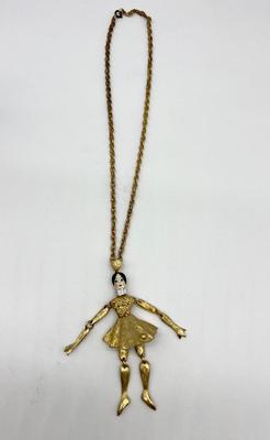 Polcini BALLERINA Brooch/Pendant & Necklace