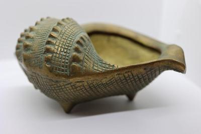 Brass Conch Seashell Bowl/Decor