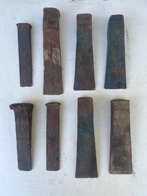 Lot of 8 Log Splitters/Chisels