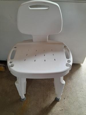 Mobility assist shower chair