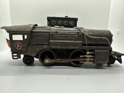 Pre-War Lionel Lines No. 258 Steam Locomotive w/ Cars & Track (See Description)