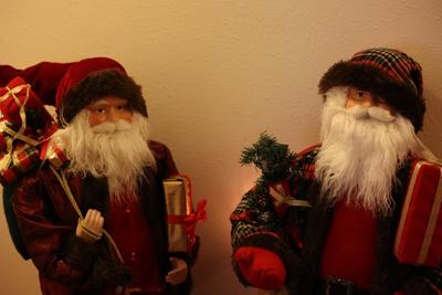 36" Decorative Santas (2)