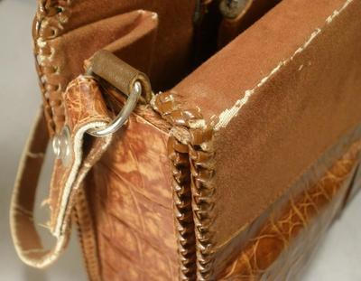 Vintage Alligator Purse
