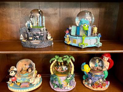 DISPLAY ONLY! NON Working Disney Globes