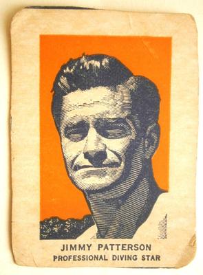 Jimmy Patterson 1952 Wheaties Card
