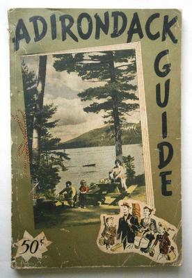 Adirondack guide, vacationland in picture