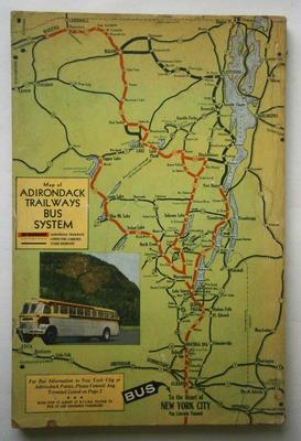 Adirondack guide, vacationland in picture