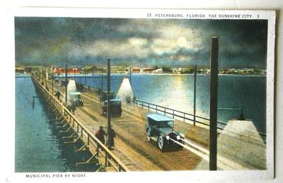 Municipal Pier, St. Petersburg, Fl.,