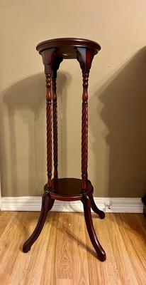 Solomonic Accent Stool Table *Read Details