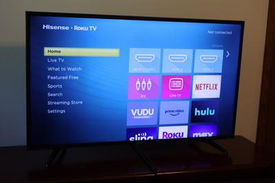 40" Hisense Roku TV with Remote
