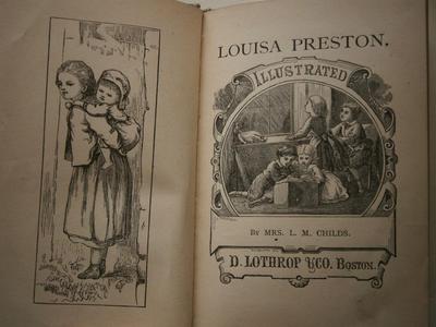 "Louisa Preston" by L.M. Childs