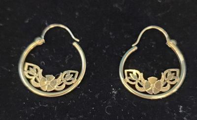 14K Hoop Earrings