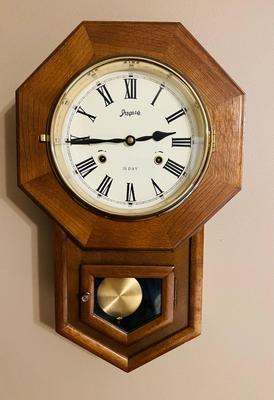 SPIEGEL & CO OCTAGON CLOCK 31 Day Clock