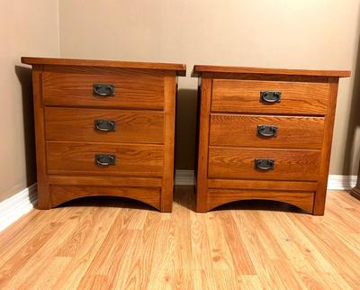 Vaughan Furniture Two Drawer Night Stands