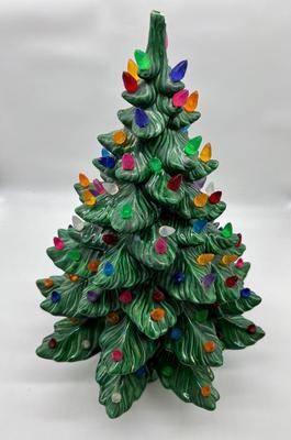 Extra Large Vintage Ceramic Christmas Tree *Read Details
