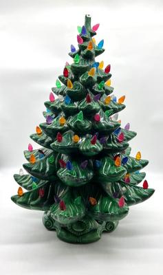 Extra Large Vintage Ceramic Christmas Tree *Read Details