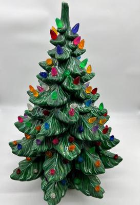 Extra Large Vintage Ceramic Christmas Tree *Read Details