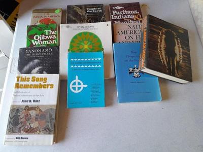 Native American Books The Indian in America, The Ojibwa tribe and others