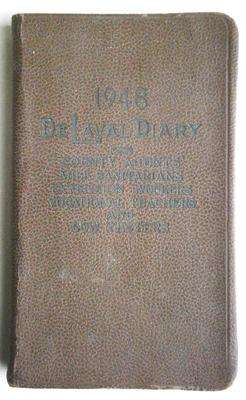 1948 DeLaval Diary