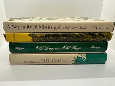 SIGNED (4) Books by Author, S.G. Thigpen