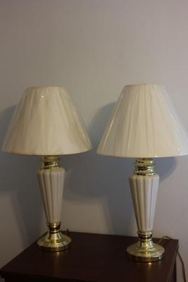 29" Pair of Table Lamps