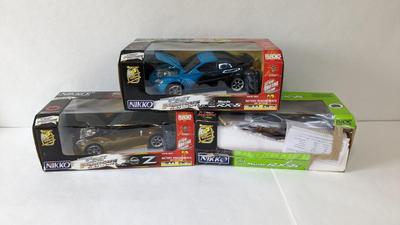 NIKKO Mazda RX-8 and Z In Box RC Cars