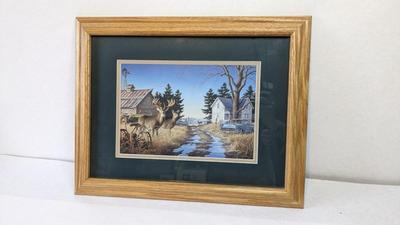 Larry Zach "Old Rivals III" Framed and Signed Print