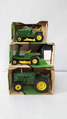 1980's Ertl Mower and Tractor Assortment