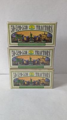 Sealed 50-520-530 John Deere Miniature Tractors Series II