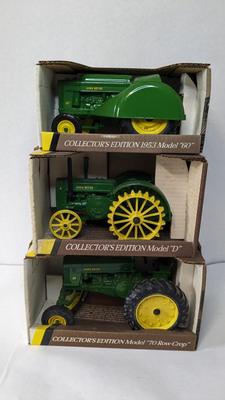 1950's Blueprint Replica In Box Tractor Assortment