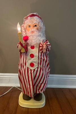 Vintage Animated Christmas Santa Claus *Read Details