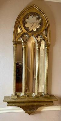 Gothic religious mirror