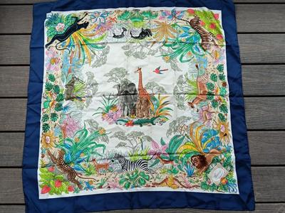 Gucci Jungle Animal Scarf designed by Vittorio Acornero 1960Â´s-1970Â´s