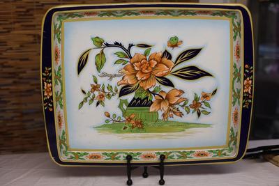 Beautiful Vintage Daher Decorated Metal Tray
