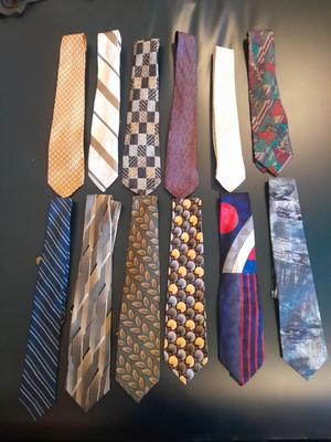Twelve Neck Ties Riggins, John Henry, Inamood, Retro, J. Garcia and other brands
